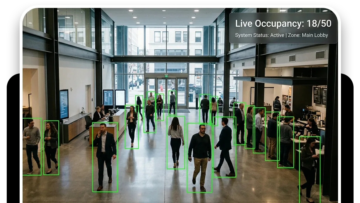 Occupancy monitoring: illustration